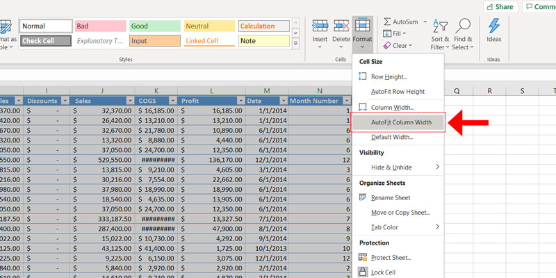 How To Autofit Cells In Excel Using Code