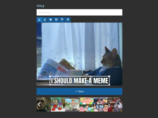 Joseph Bisharat - Project - Bishes Be Trippin - Making A Meme