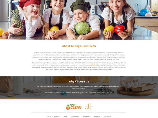 Joseph Bisharat - Projects - Allways Just Clean - About