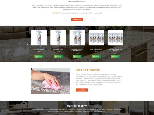 Joseph Bisharat - Projects - Allways Just Clean - Home