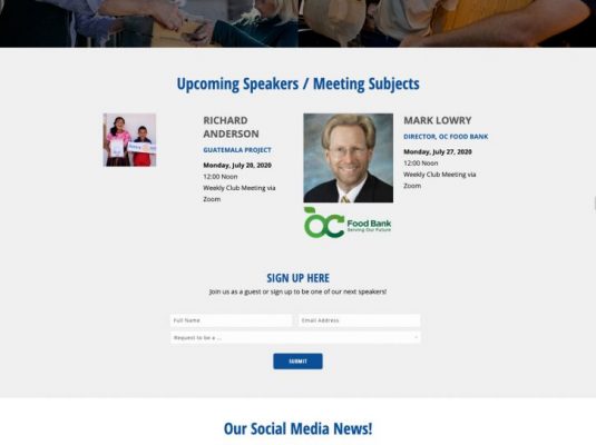 Joseph Bisharat - Projects - Rotary Club of Anaheim - Home