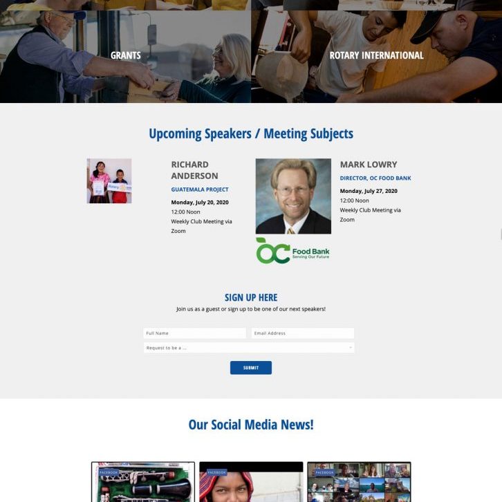 Joseph Bisharat - Projects - Rotary Club of Anaheim - Home