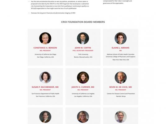 Joseph Bisharat - Projects - CROI Conference - About