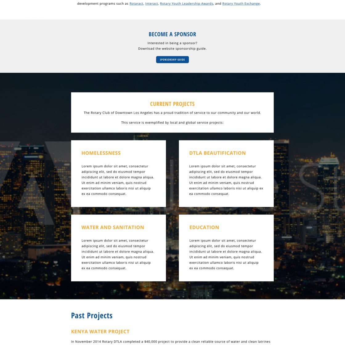 Joseph Bisharat - Projects - DTLA Rotary - Projects