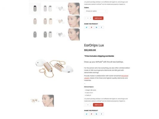 Joseph Bisharat - Projects - EarDrips - Home