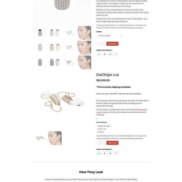 Joseph Bisharat - Projects - EarDrips - Home