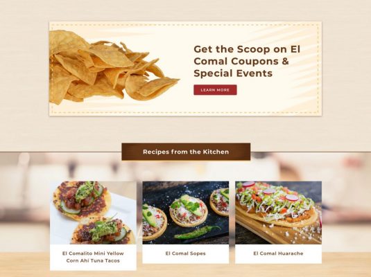 Joseph Bisharat - Projects - El Comal - Home