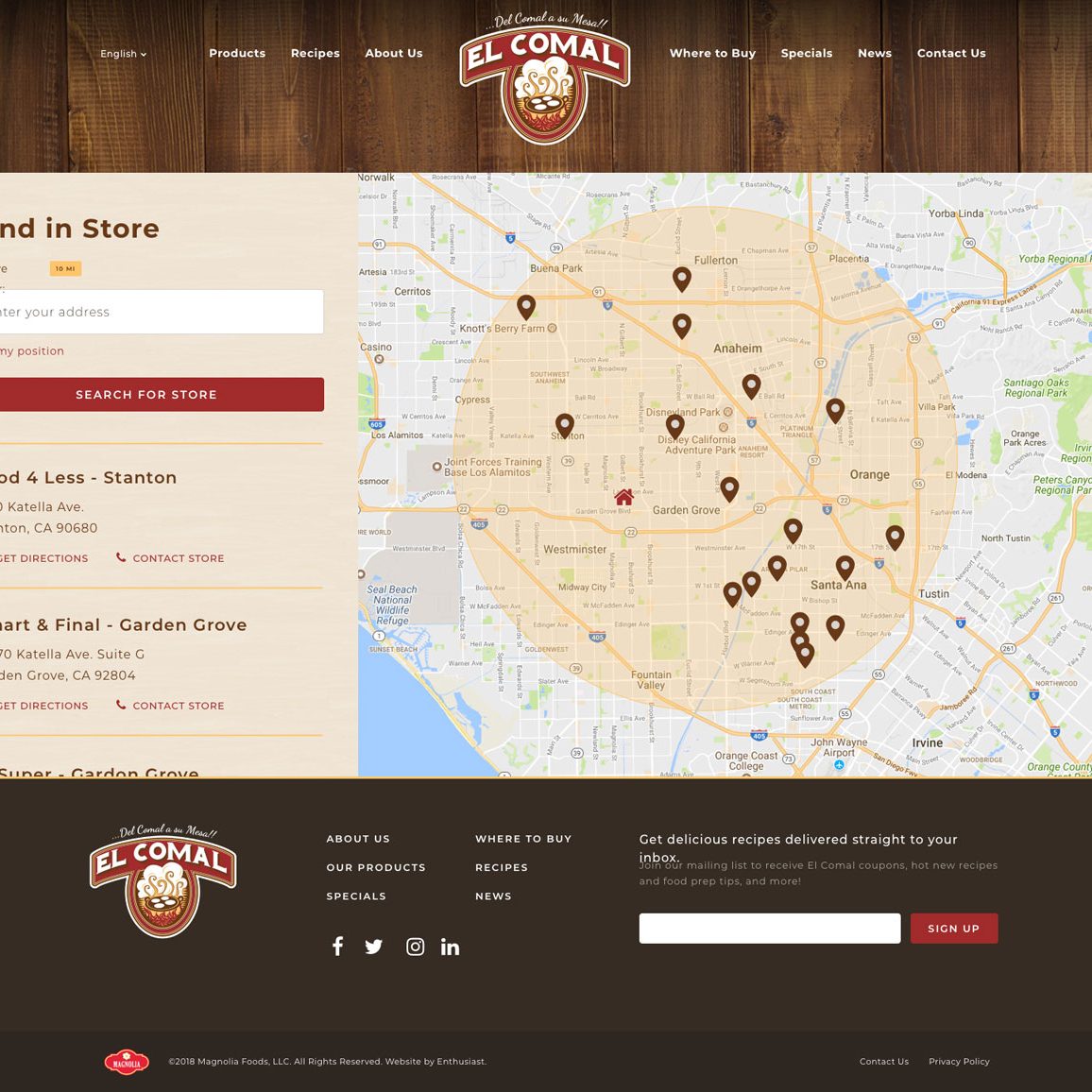 Joseph Bisharat - Projects - El Comal - Where To Buy