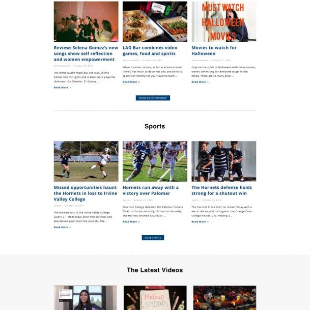 Joseph Bisharat - Projects - Fullerton College Hornet - Home