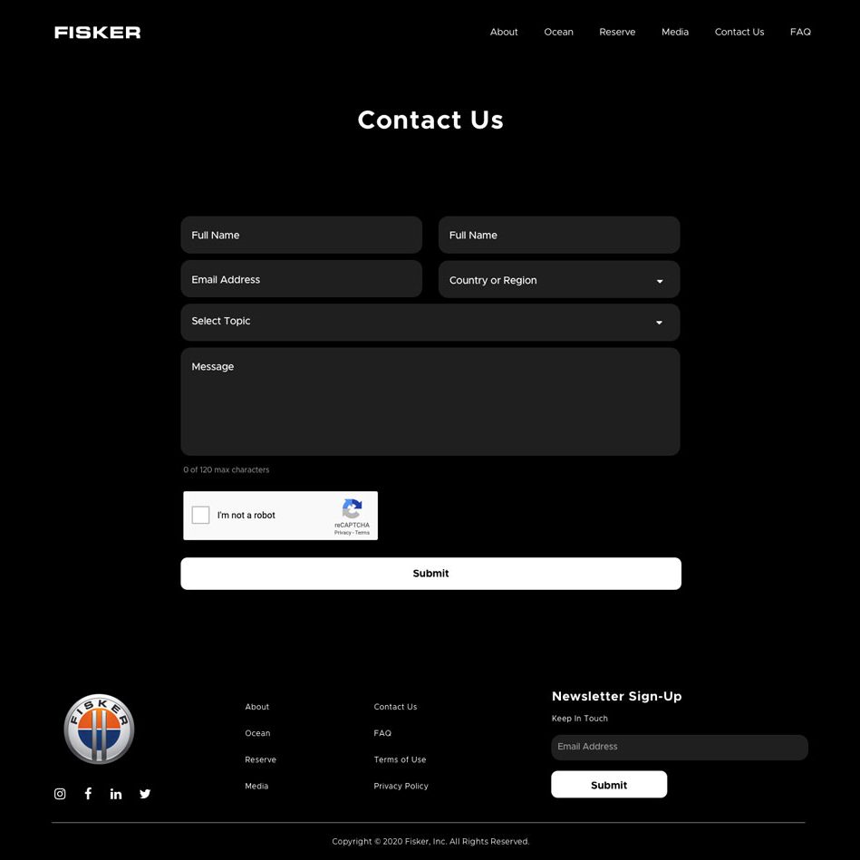 Joseph Bisharat - Projects - Fisker, Inc. - Contact