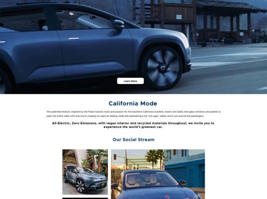 Joseph Bisharat - Projects - Fisker, Inc. - Home