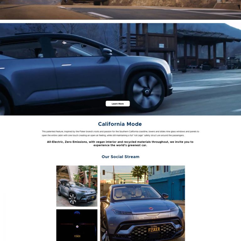 Joseph Bisharat - Projects - Fisker, Inc. - Home