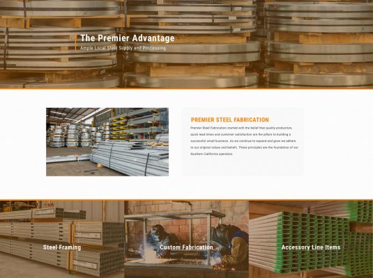 Joseph Bisharat - Projects - Premier Steel Fabrication - Home