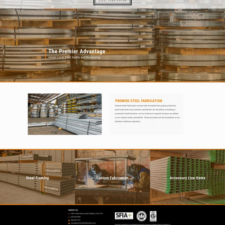 Joseph Bisharat - Projects - Premier Steel Fabrication - Home