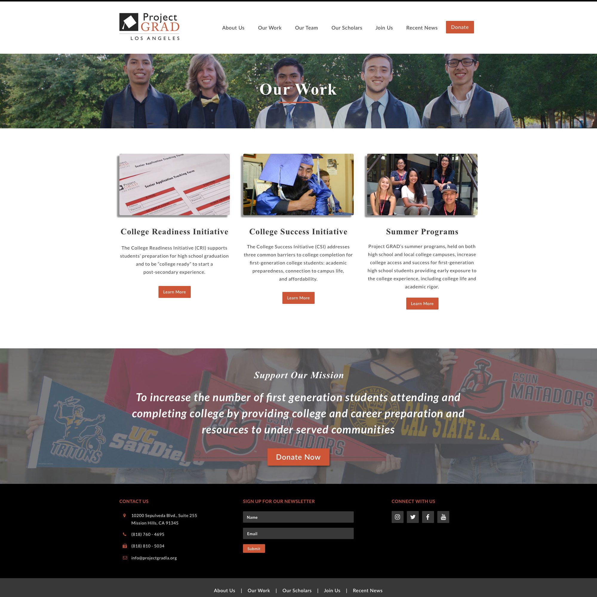 Joseph Bisharat - Projects - Project Grad LA - Our Work