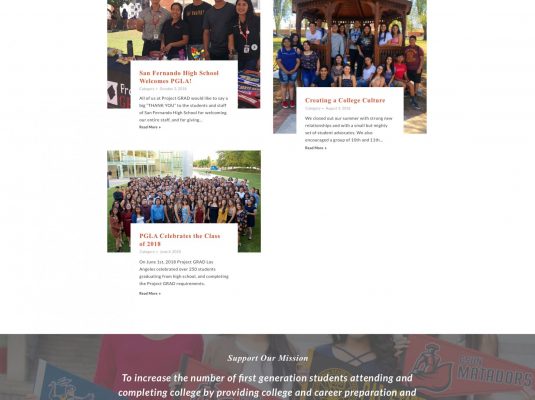 Joseph Bisharat - Projects - Project Grad LA - Recent News