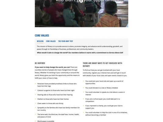 Joseph Bisharat - Projects - Rotary Fullerton Sunrise - About