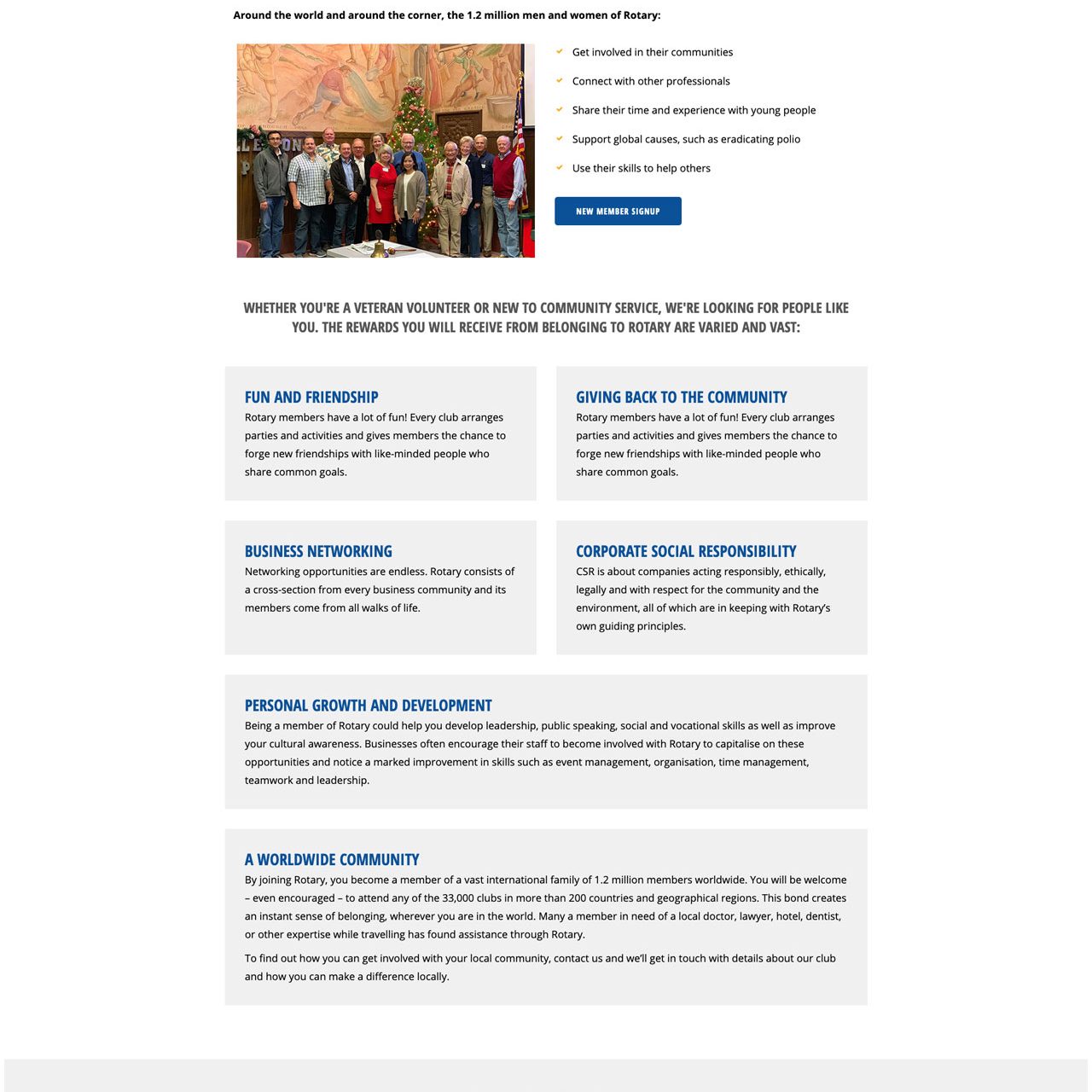 Joseph Bisharat - Projects - Rotary Fullerton Sunrise - Membership