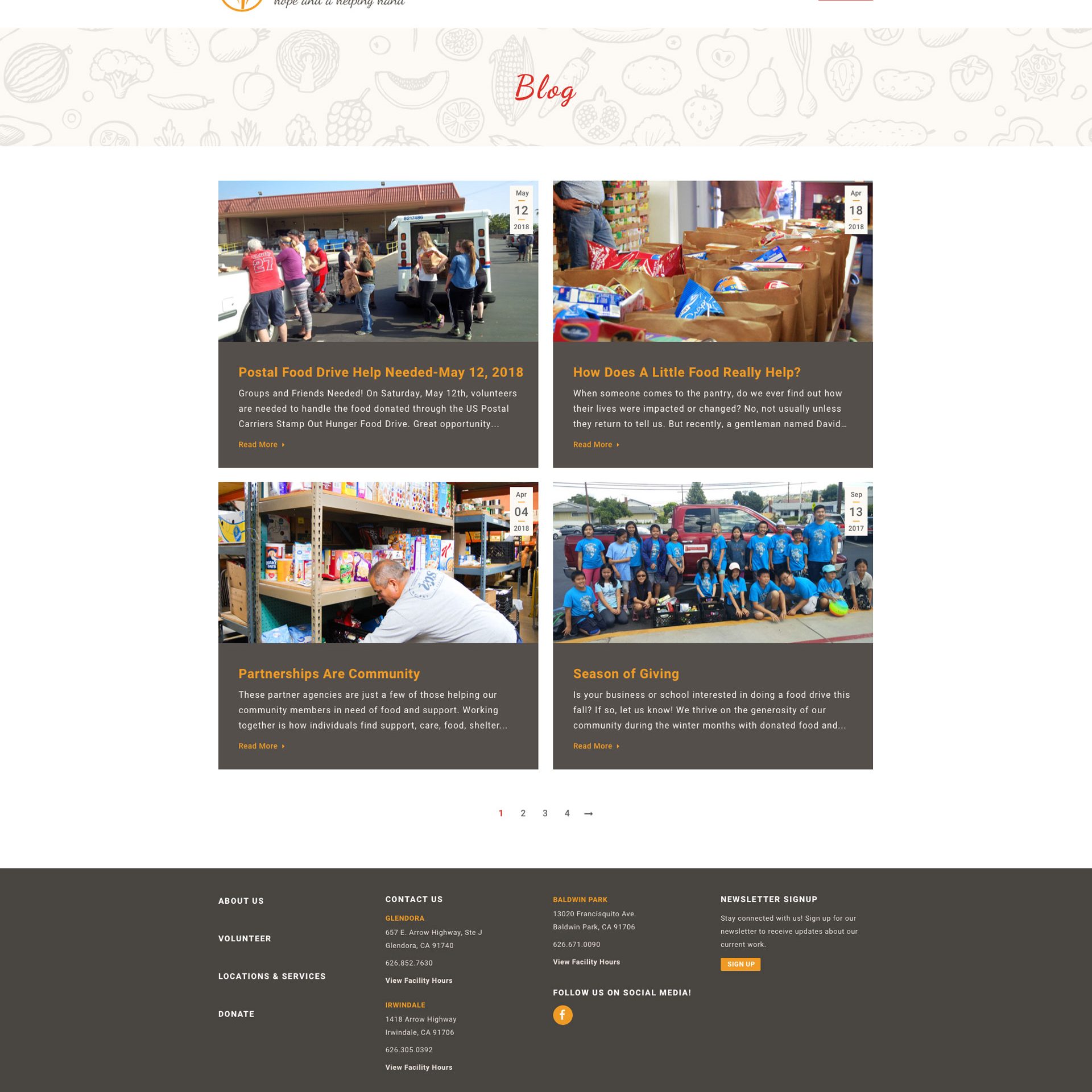 Joseph Bisharat - Projects - Shepherd's Pantry - Blog