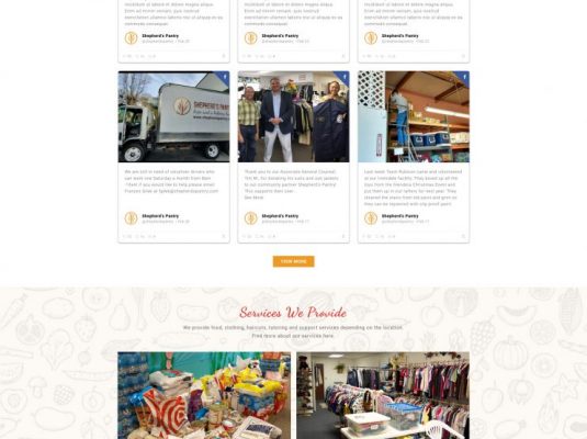 Joseph Bisharat - Projects - Shepherd's Pantry - Home