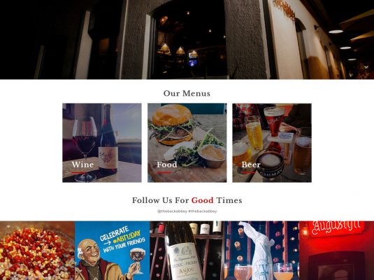 Joseph Bisharat - Projects - The Back Abbey - Home