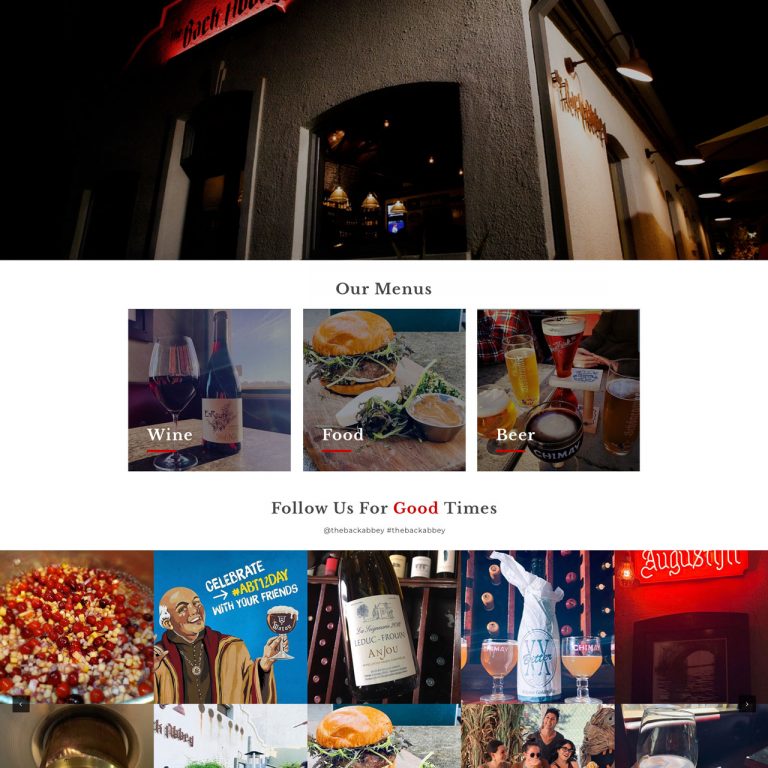 Joseph Bisharat - Projects - The Back Abbey - Home