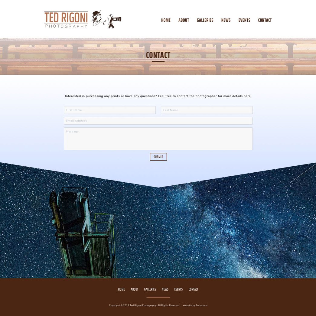 Joseph Bisharat - Projects - Ted Rigoni - Contact