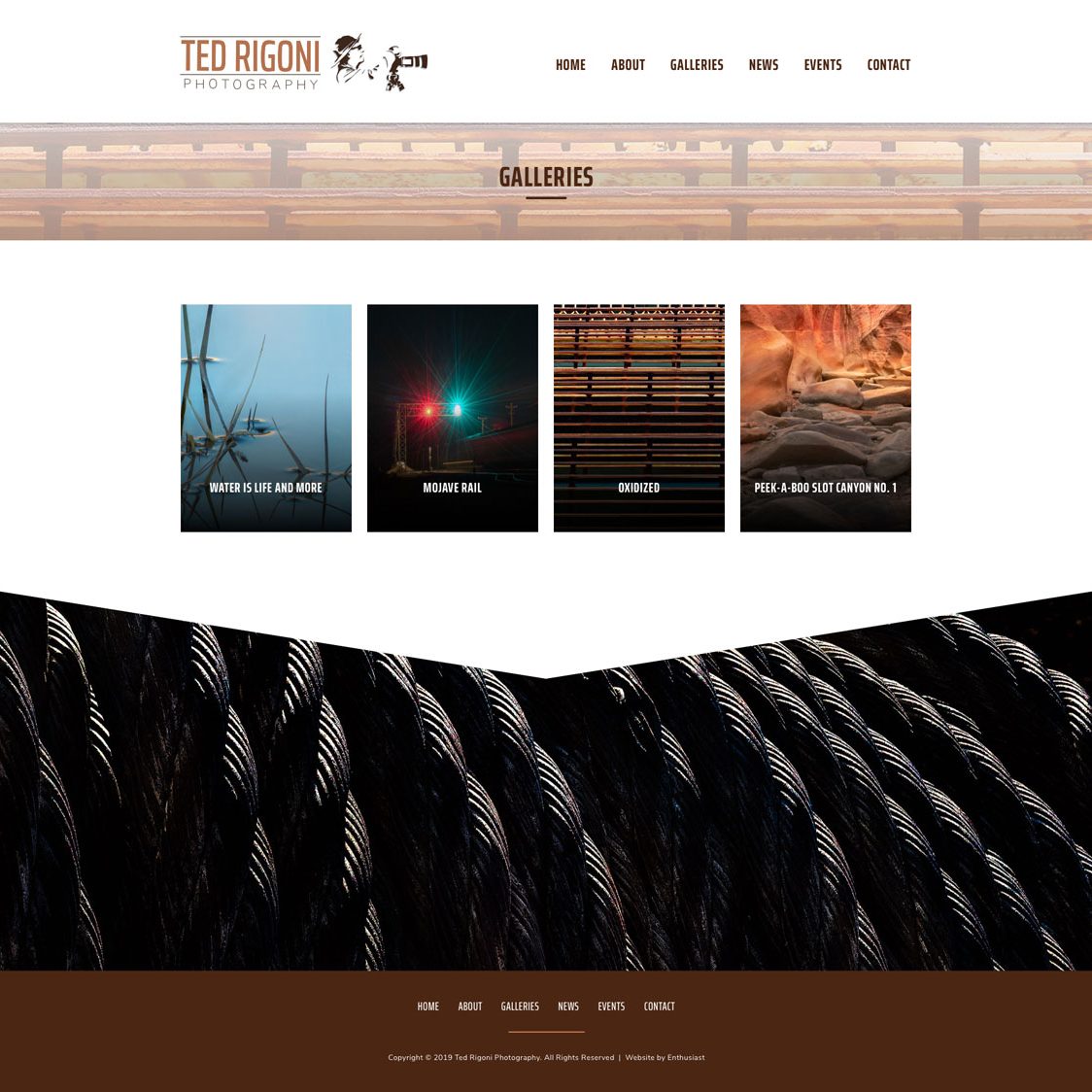 Joseph Bisharat - Projects - Ted Rigoni - Galleries