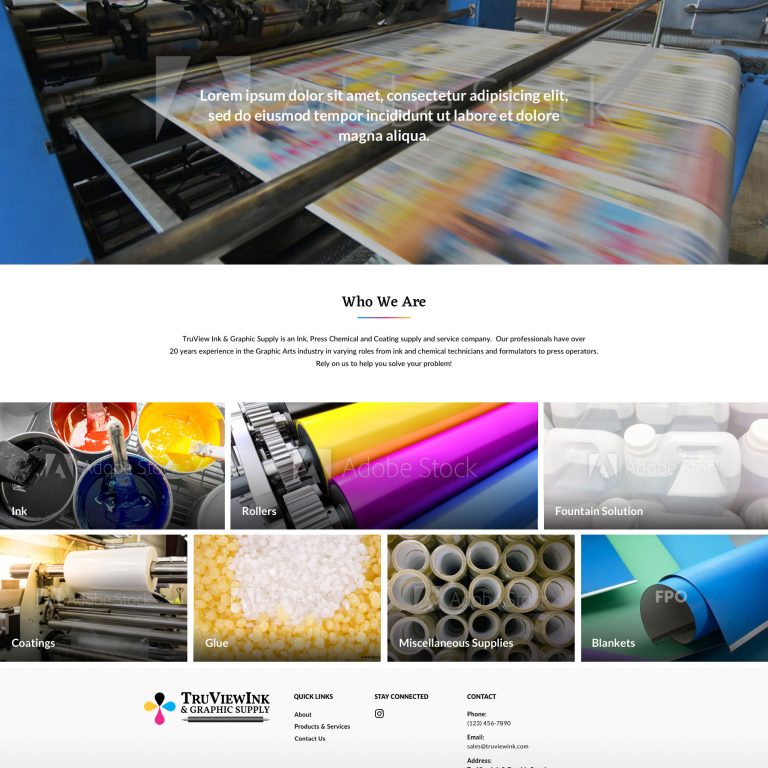 Joseph Bisharat - Projects - TruView Ink - Home