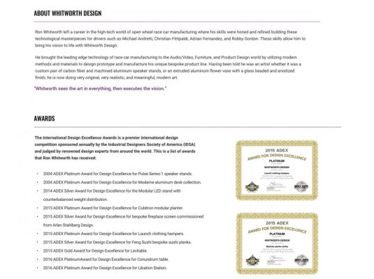 Joseph Bisharat - Projects - Whitworth Design - About