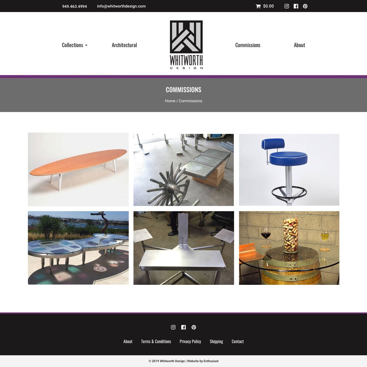 Joseph Bisharat - Projects - Whitworth Design - Commissions