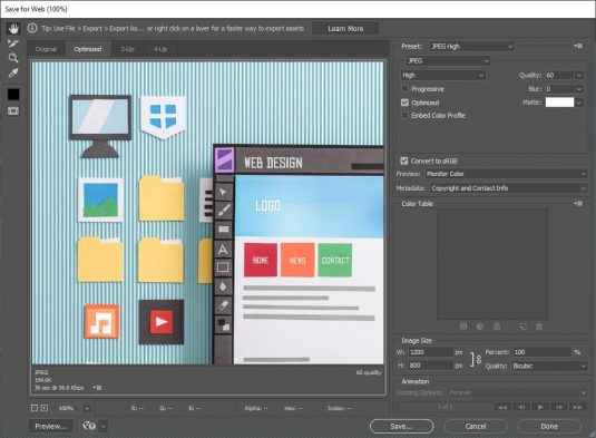 Joseph Bisharat - Blog - Save For Web In Photoshop 03