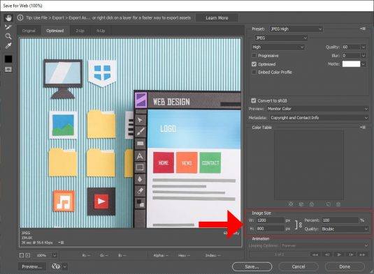 Joseph Bisharat - Blog - Save For Web In Photoshop 05