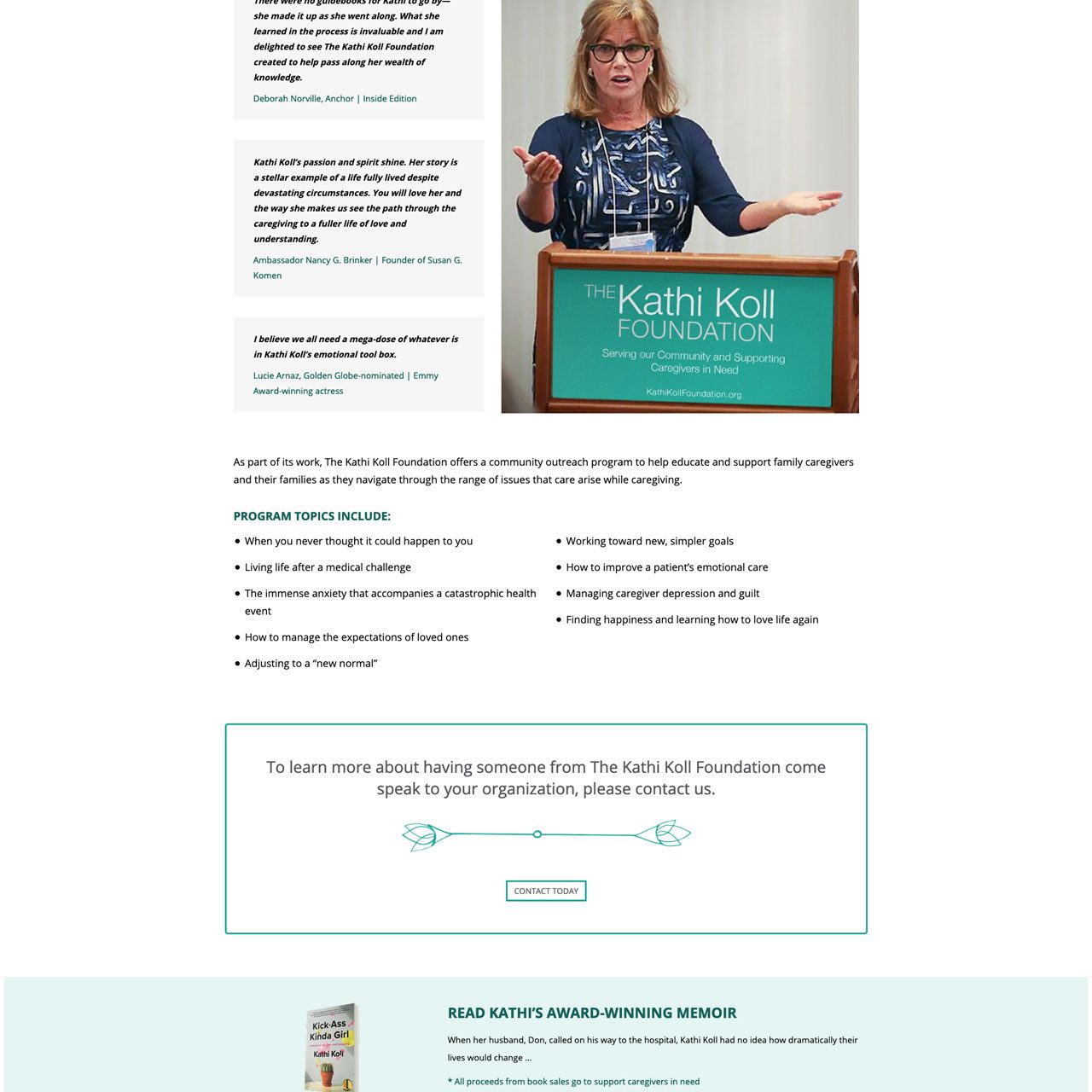 Joseph Bisharat - Projects - Kathi Koll Foundation - Community Outreach