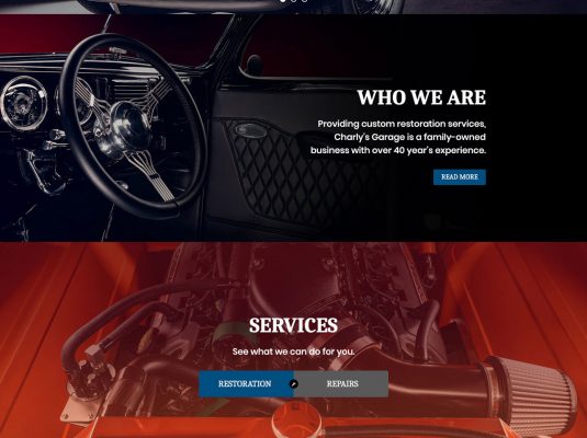 Joseph Bisharat - Projects - Charly's Garage - Home