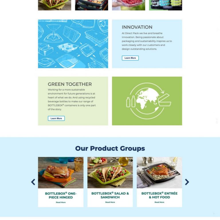 Joseph Bisharat - Projects - Direct Pack, Inc. - Home