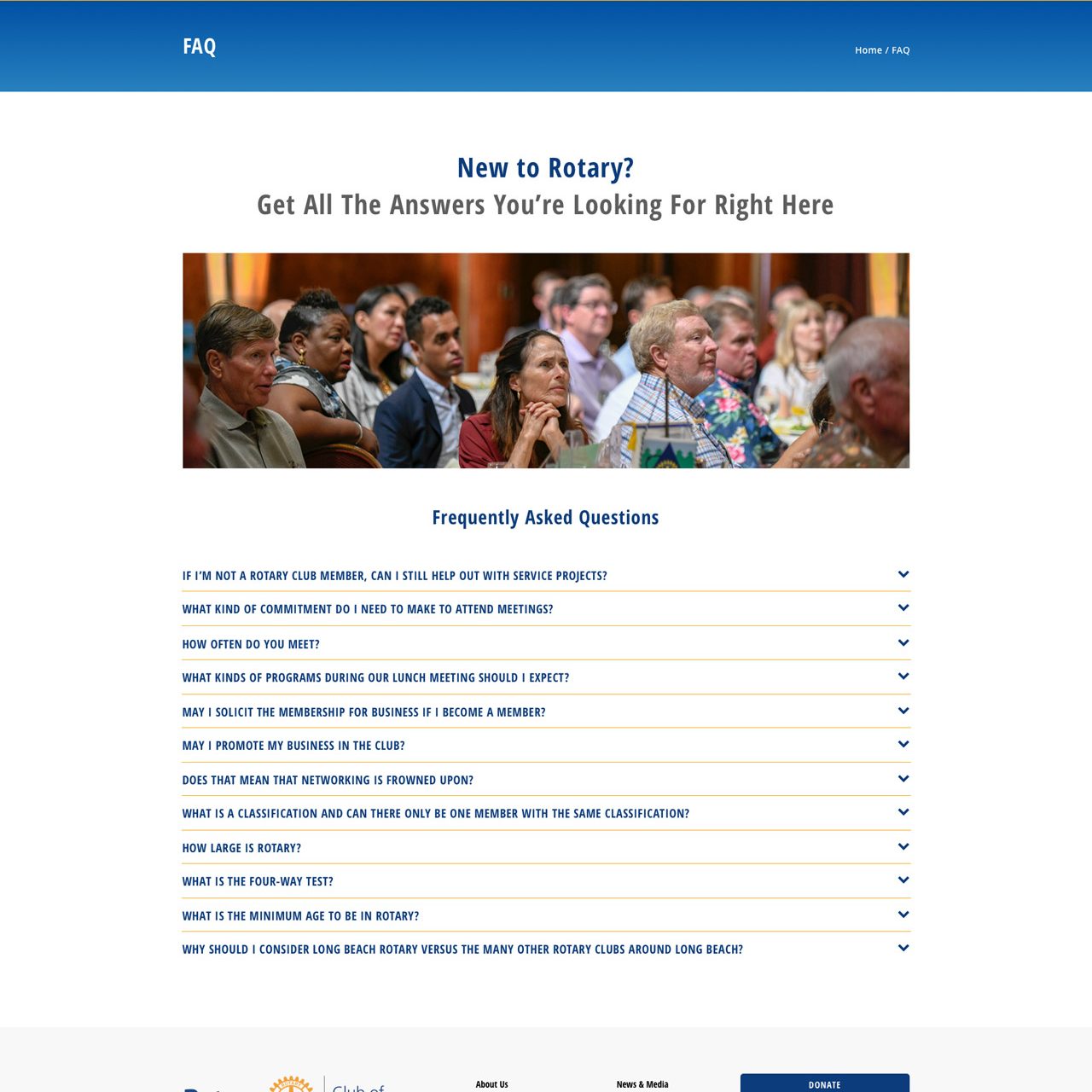 Joseph Bisharat - Projects - Rotary Long Beach - FAQ