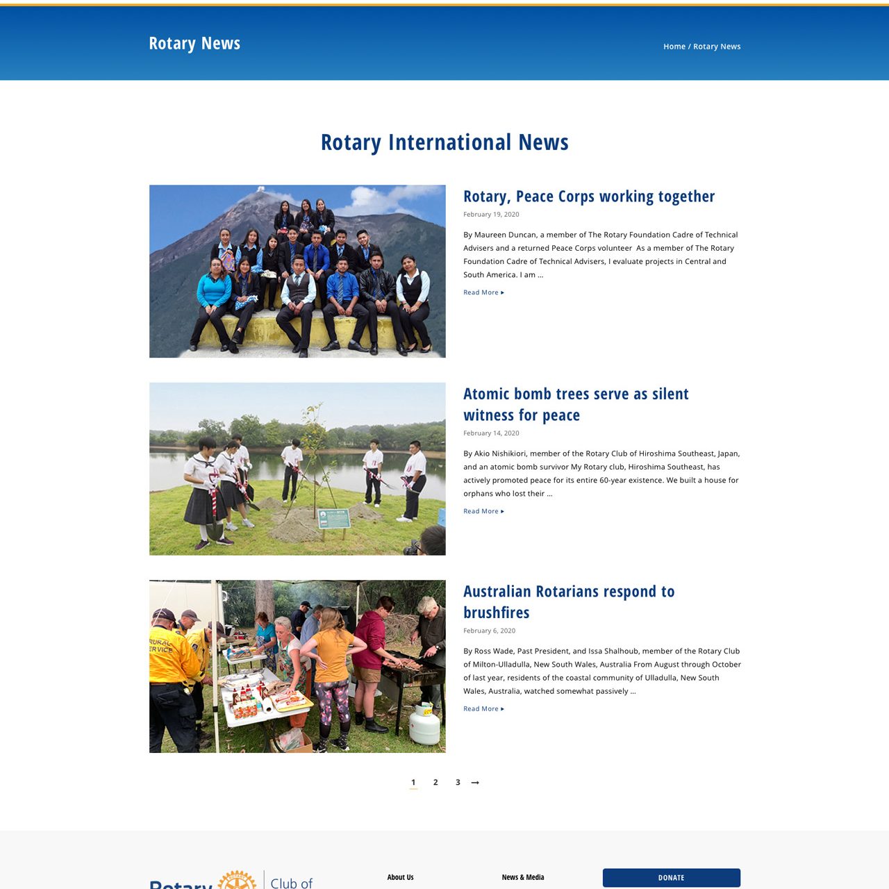 Joseph Bisharat - Projects - Rotary Long Beach - News