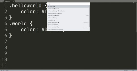 Joseph Bisharat - Blog - Five Cool Shortcuts In Sublime - Set Syntax 02