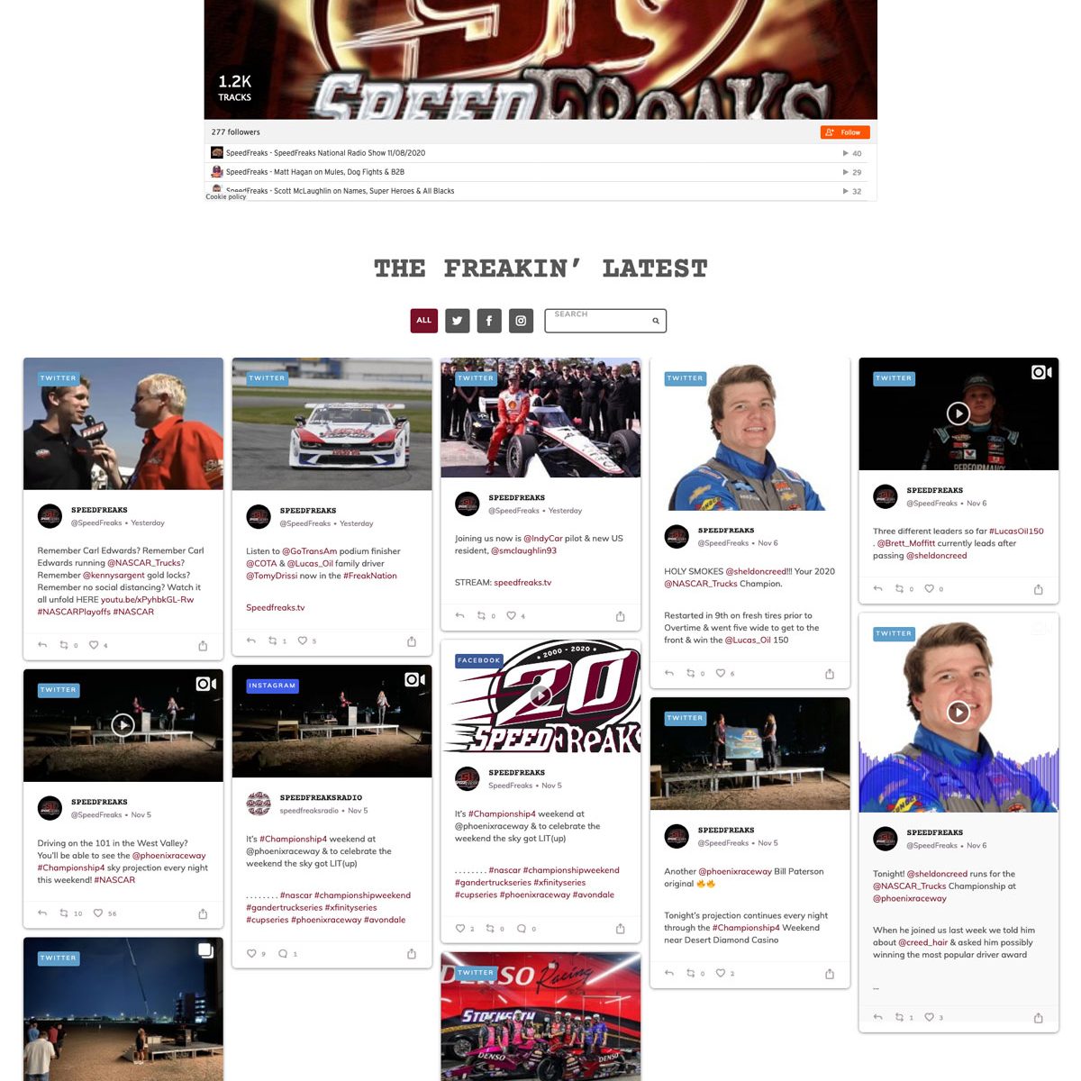 Joseph Bisharat - Projects - SpeedFreaks - Media