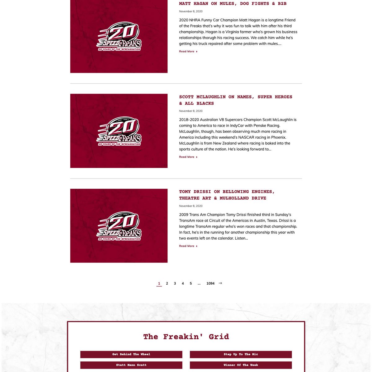 Joseph Bisharat - Projects - SpeedFreaks - Podcasts