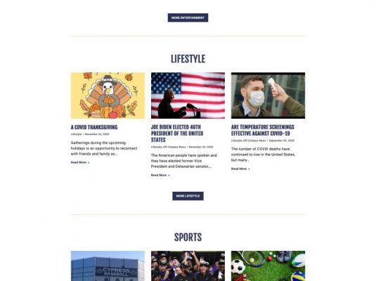 Joseph Bisharat - Project - Cypress Chronicle - Home