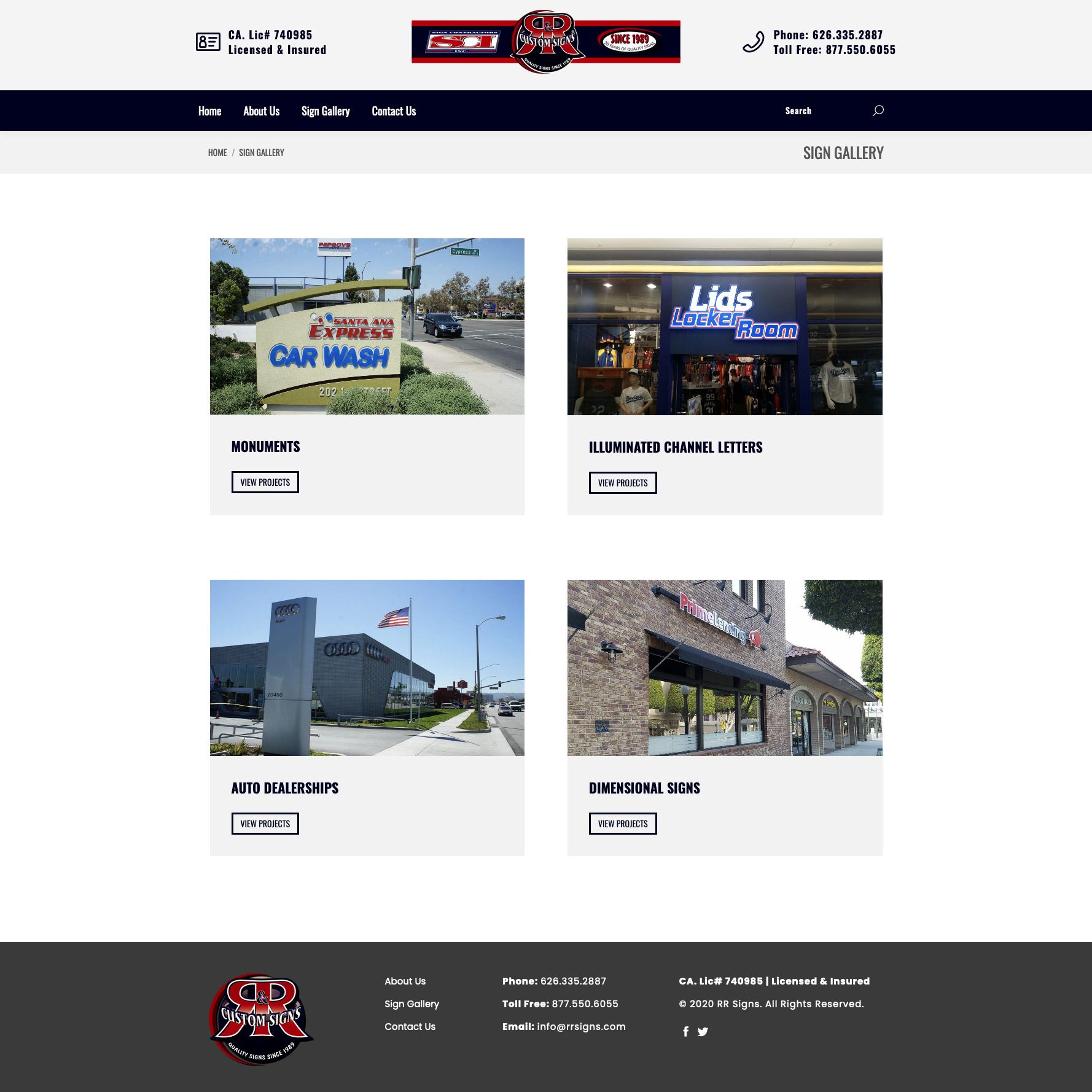 Joseph Bisharat - Project - RR Signs - Gallery