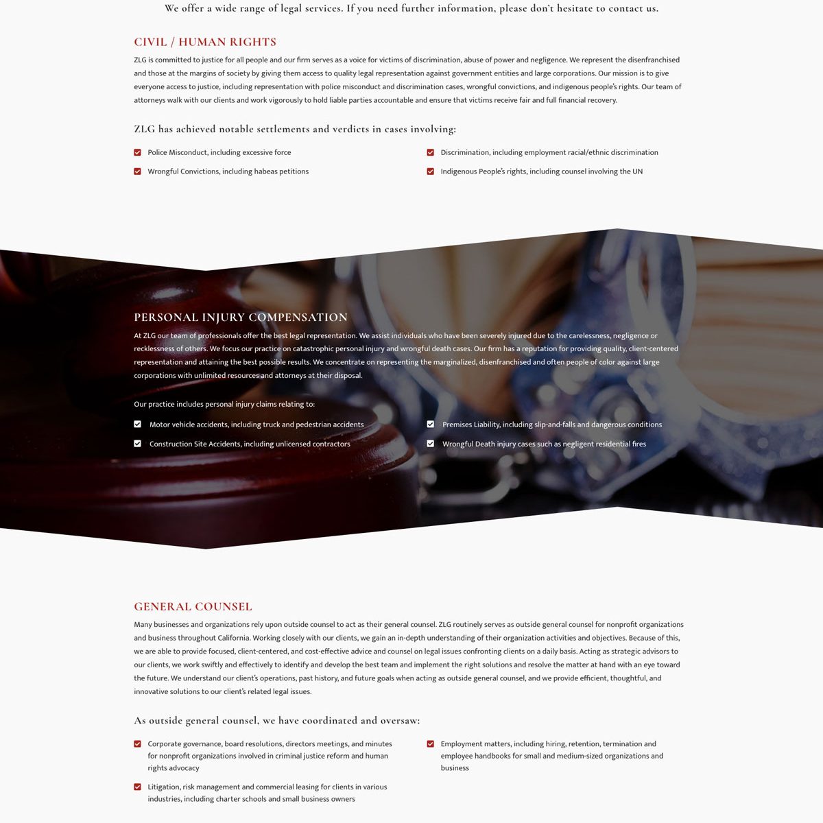 Joseph Bisharat - Project - Zavala Law Group - Our Practices