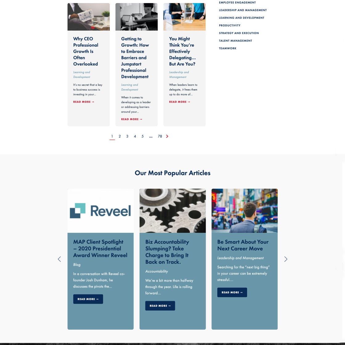 Joseph Bisharat - Project - MAP Consulting - Blog