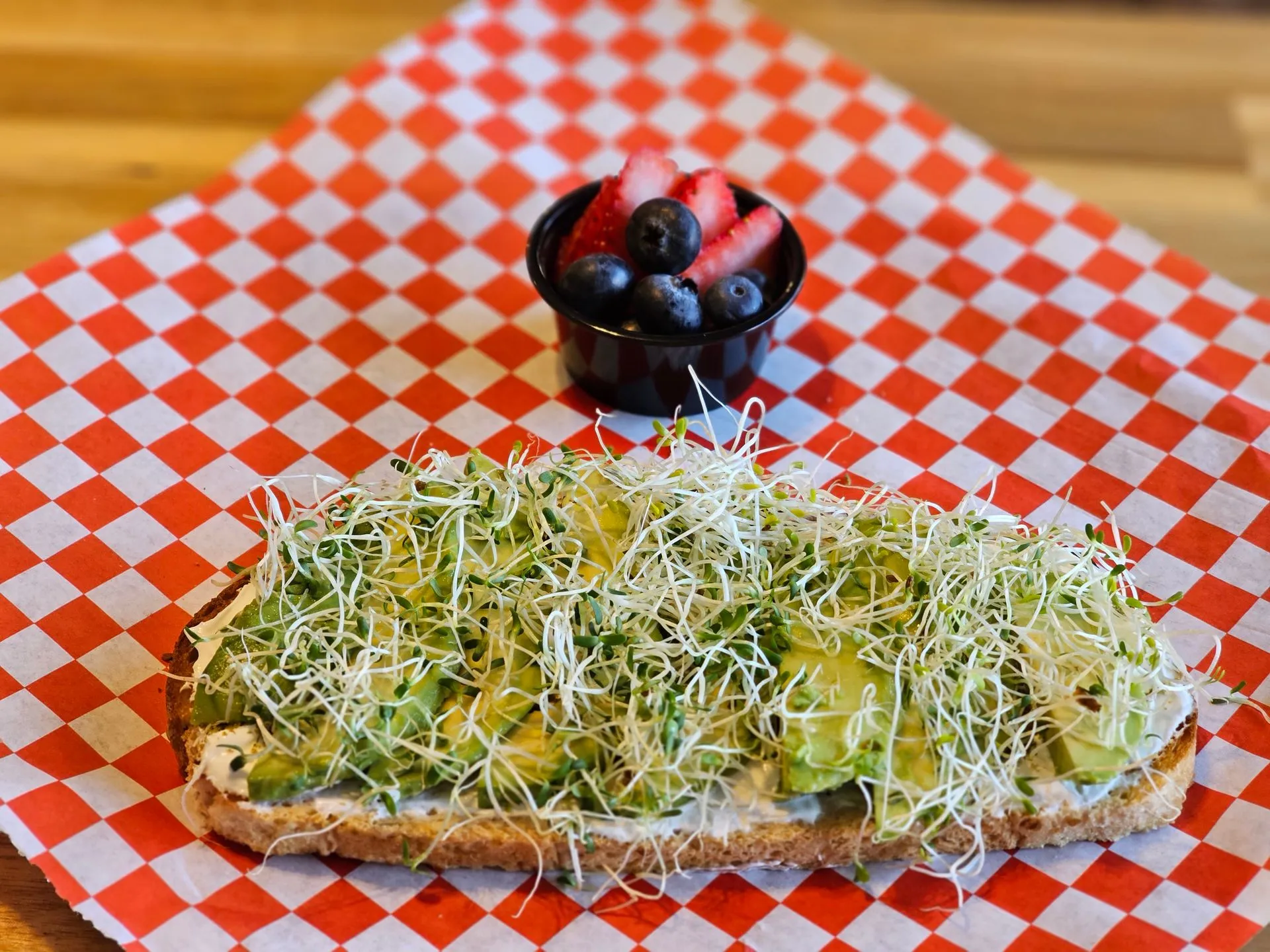 The Red Lounge Cafe - Breakfast - Avocado Toast