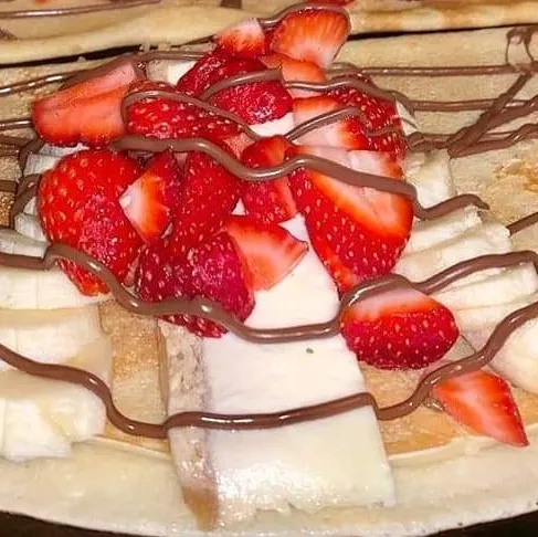 The Red Lounge Cafe - Dessert - Crepes Cheesecake Delight