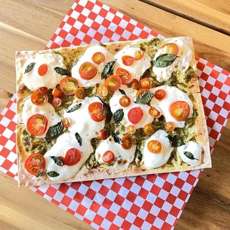 The Red Lounge Cafe - Flat Breads - Classic Red