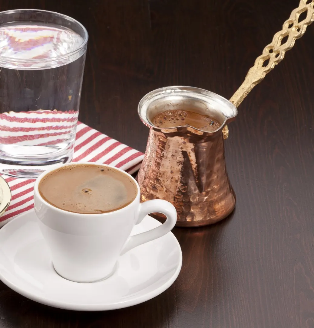 The Red Lounge Cafe - Hot Drinks - Coffees - Arabic Coffee