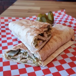 The Red Lounge Cafe - Sandwiches - Chicken Shawarma Wrap